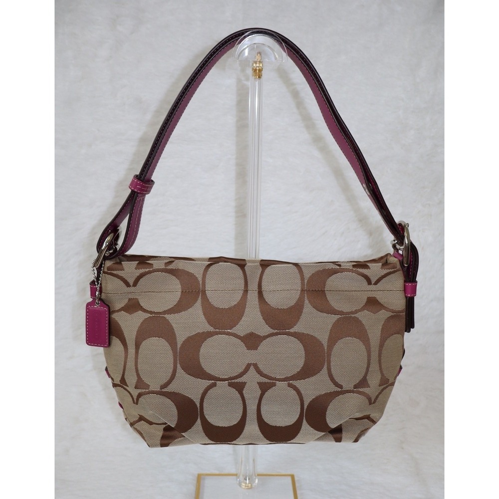 Coach 2010 East West Mini Duffle In Pink Shoulder Bag (F15068)